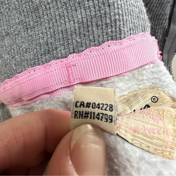 Triple Five Soul Y2K Gray Long Front Zip Fleece Size Small - Picture 12 of 12